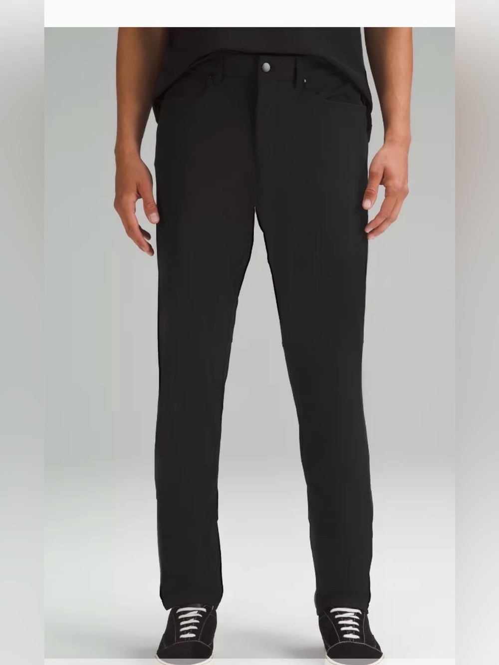 Lululemon ABC Classic Fit Warpstreme Black Pants , size 31